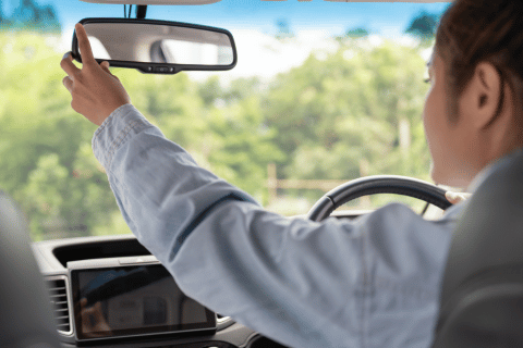 מראה מצלמה לרכב