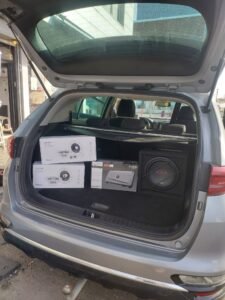 התקנת מערכת סאונד בקיה ספורטאז