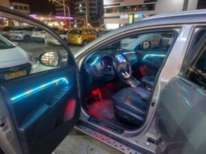 התקנת תאורת אווירה ברכב בראשון לציון