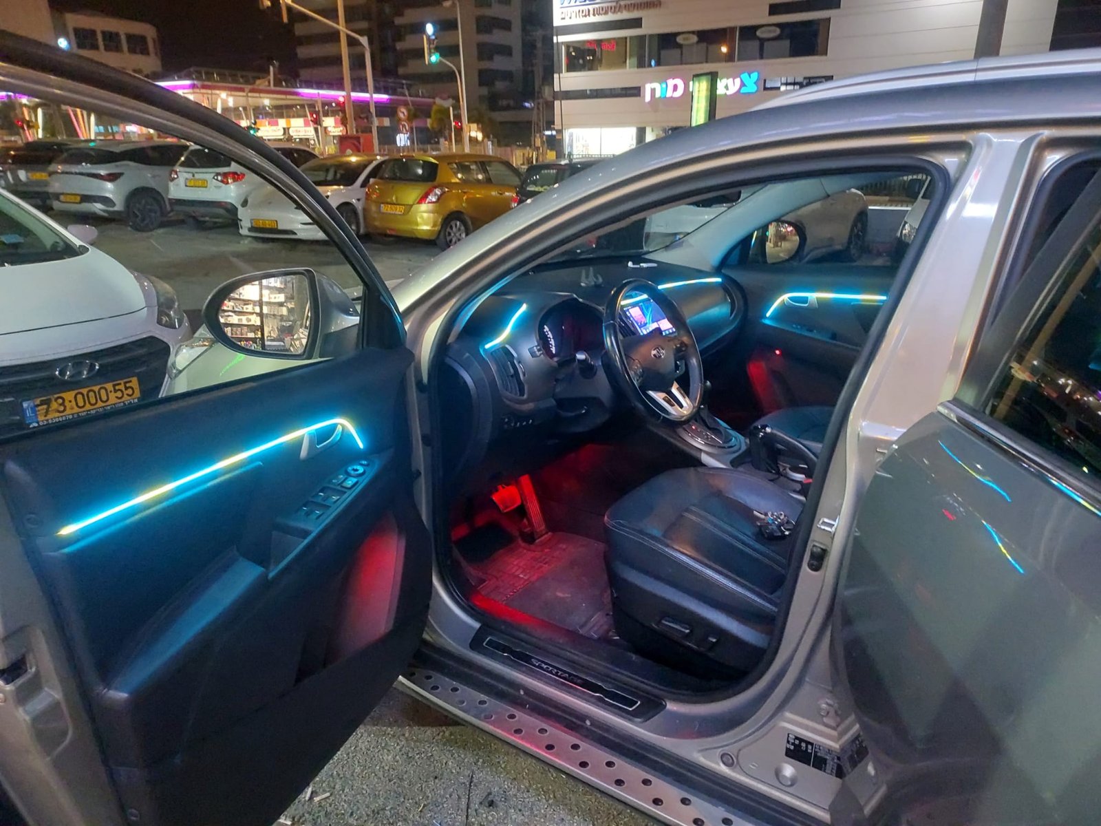 התקנת תאורת אווירה ברכב בראשון לציון