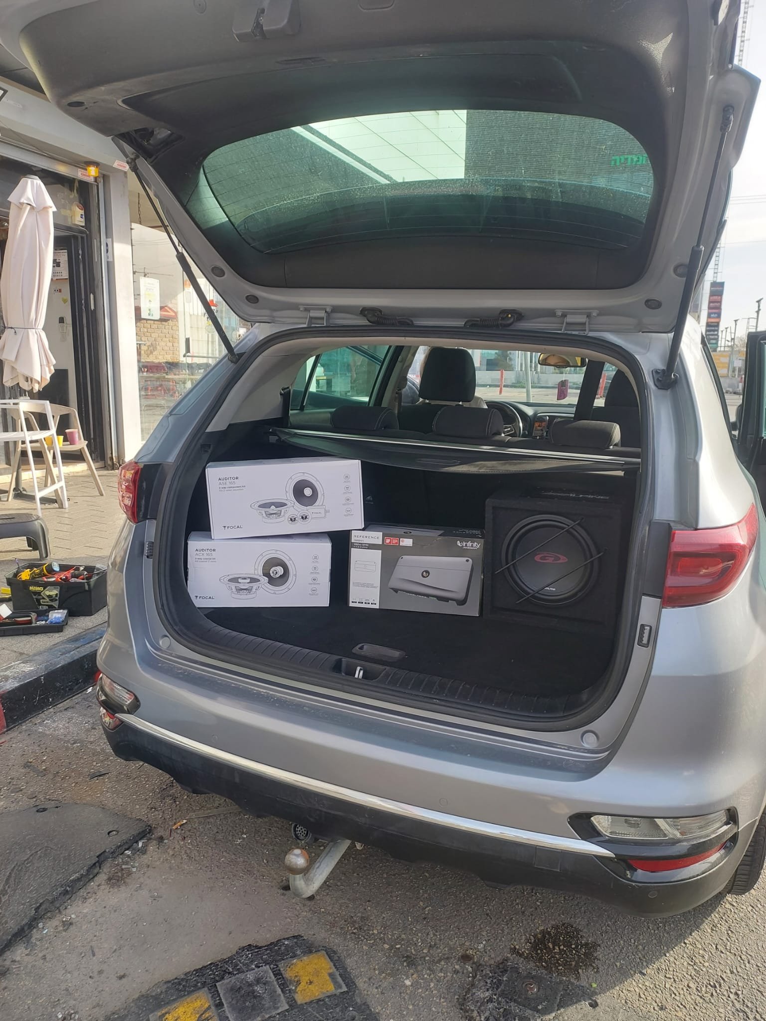 קיה ספורטאז - שדרוג מערכת סאונד בראשון לציון