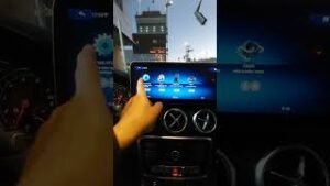 שדרוג למרצדס CLA 180 2017 - מסך 12 אינץ עם CarPlay ונטפליקס